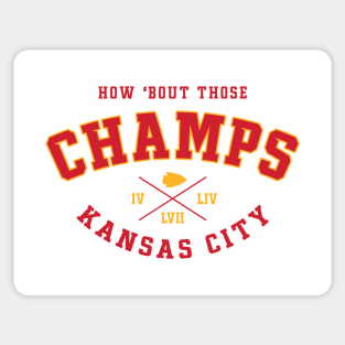 How 'bout those champs! Sticker